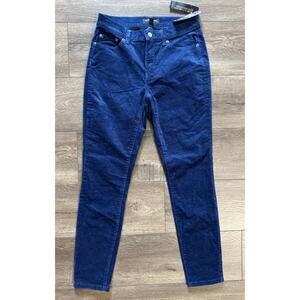 Banana Republic Blue‎ Corduroy Skinny Pants Size 26/ 2 NWT
